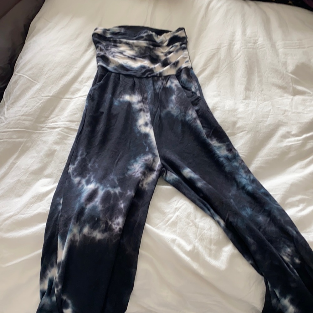 Tube tub crop jumpsuit
